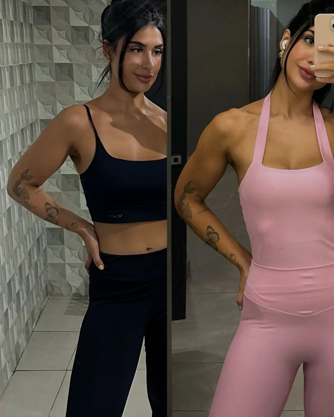 Antes e depois de paciente da consultoria NutriHigu